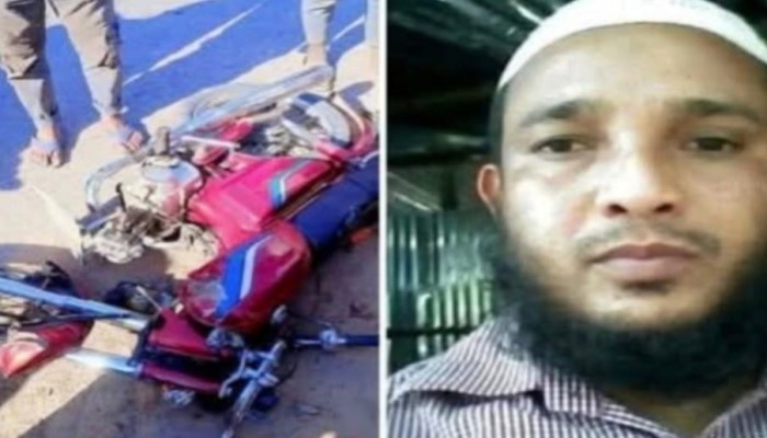 তারাকান্দায় সড়ক দুর্ঘটনায়  বাইক আরোহী ঘটনাস্থলেই  মৃত্যু