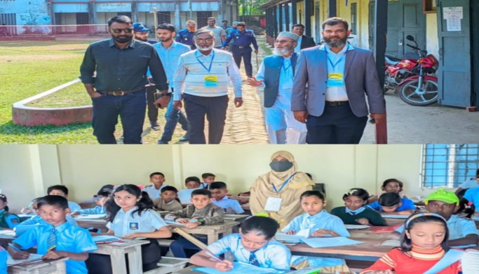 কেন্দুয়ায় অ্যাম্বিশন স্কলারশিপ এক্সামিনেশন (এএসই) বৃত্তি পরীক্ষা অনুষ্ঠিত