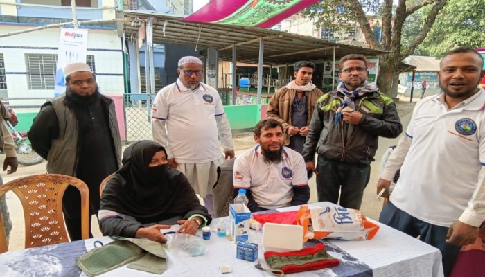 প্রিয় সলঙ্গার গল্প'র ফ্রি মেডিকেল ক্যাম্প অনুষ্ঠিত