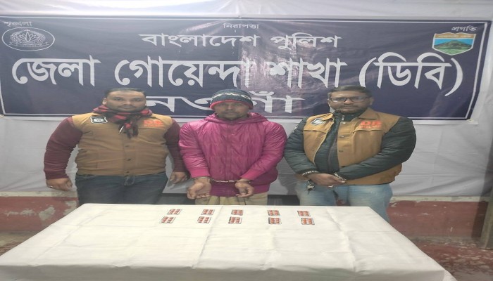 নওগাঁর বদলগাছীতে মাদক বিরোধী পৃথক অভিযানে গ্রেফতার ২