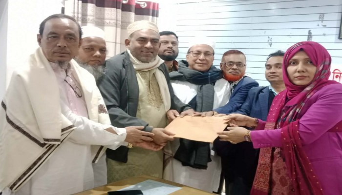 কুমিল্লা -৫ থেকে মনোনয়ন পত্র দাখিল করলেন বিএনপির হাজী জসিম উদ্দিন জসিম