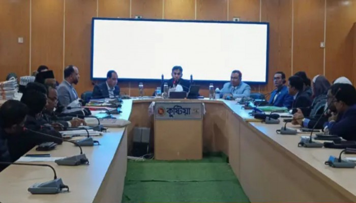 ত্রয়োদশ জাতীয় সংসদ নির্বাচনে মনোনয়ন যাচাই-বাছাইয়ে কু‌ষ্টিয়ায় ৩৩ জন প্রার্থীর মধ্যে ৬ জন প্রার্থীর ম‌নোনয়ন বা‌তিল