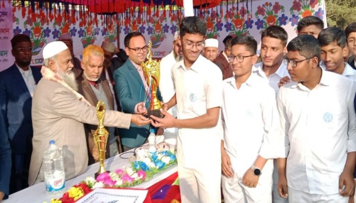 বুড়িচংয়ে ৫৪তম শীতকালীন জাতীয় ক্রীড়া প্রতিযোগিতার পুরস্কার বিতরণ