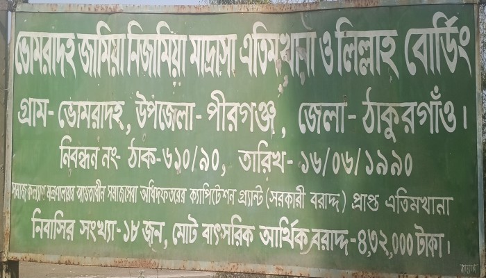 পীরগঞ্জে ভূয়া এতিম বানিয়ে সমাজকল্যাণ থেকে টাকা উত্তোলন
