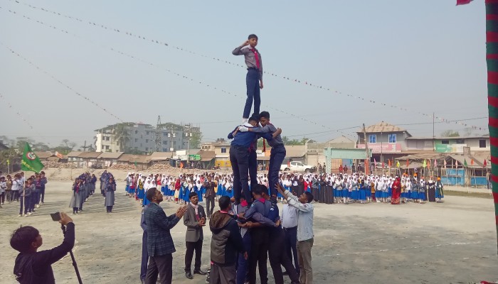 মঠবাড়িয়ায় ধানীসাফা মাধ্যমিক বিদ্যালয়ে দুই দিনব্যাপী  বার্ষিক ক্রীড়া প্রতিযোগিতা শুরু