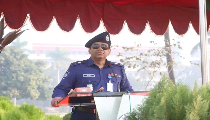 ময়মনসিংহ জেলা পুলিশের মাসিক মাস্টার প্যারেড অনুষ্ঠিত