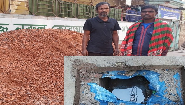 রাজশাহীতে নিম্নমানের কাজের অভিযোগে ঠিকাদারের লাইসেন্স বাতিল, কাজ বন্ধ ও মালামাল জব্দের নির্দেশ