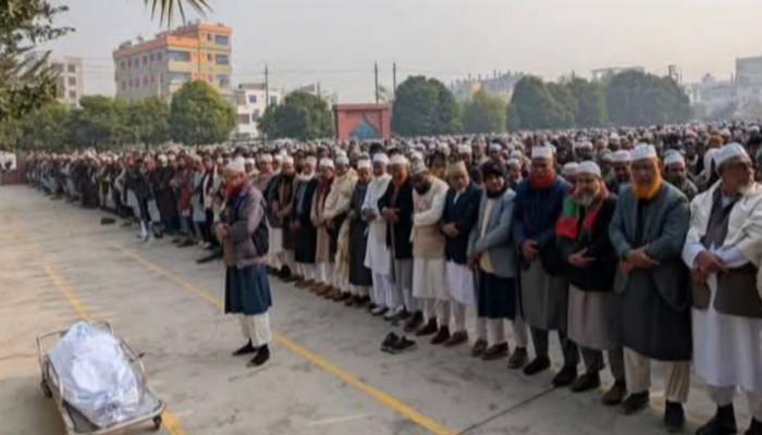 কুষ্টিয়া জেলা জামায়াতের আমিরের জানাজা ও দাফন সম্পন্ন