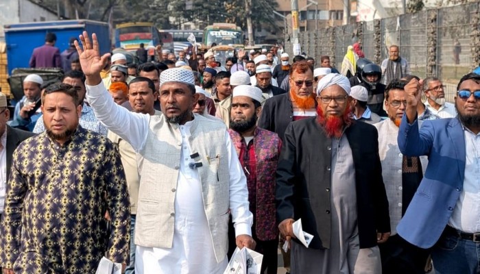 দুর্নীতি-সন্ত্রাস-চাঁদাবাজ মুক্ত দেশ গড়তে দাঁড়িপাল্লা মার্কায় ভোট দিন - মোহাম্মদ কামাল হোসেন