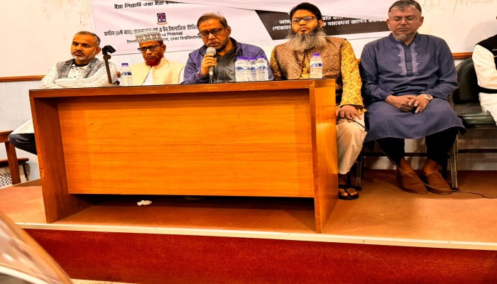 ঢাবিতে ইসলামিক স্টাডিজ বিভাগের ছাত্র অলী আহমেদের শোক সভা ও দোয়া মাহফিল অনুষ্ঠিত।