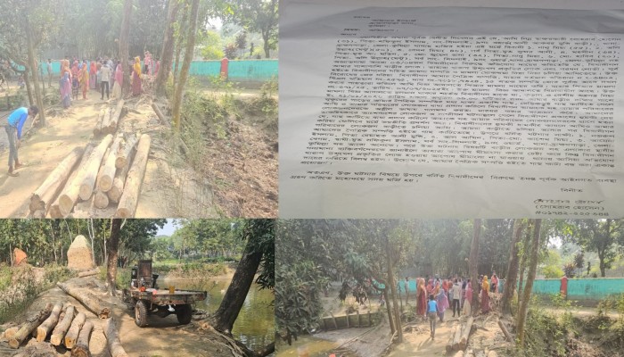 ব্রাহ্মণপাড়ায় পৈতৃক সম্পত্তি জোরপূর্বক দখলের পায়তারা, থানায় অভিযোগ