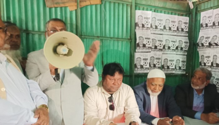 সিরাজদিখানে সতন্ত্র প্রার্থী মমিন আলীর গণসংযোগ