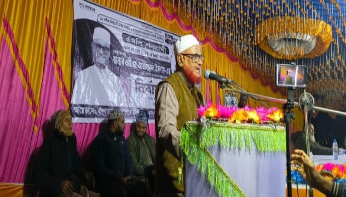 জামায়াত ইসলামী ক্ষমতা গেলে দেশে কেউ বেকার থাকবে না,নির্বাচনী জনসভায় এটিএম আজহারুল ইসলাম