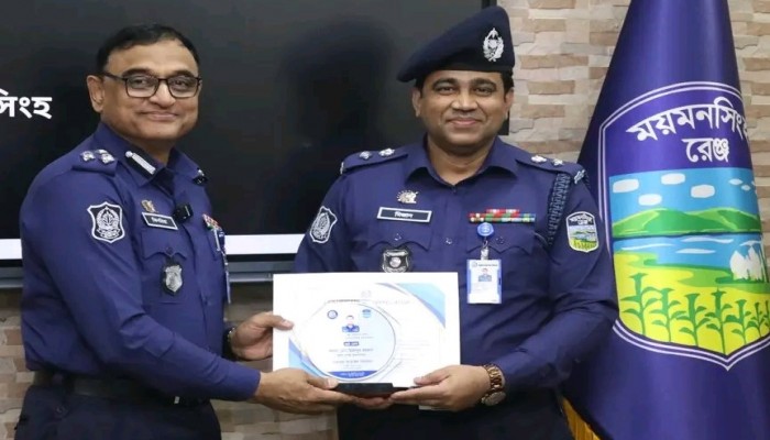 ময়মনসিংহ রেঞ্জের নভেম্বর ও ডিসেম্বর/২০২৫ মাসিক অপরাধ ও পর্যালোচনা সভা অনুষ্ঠিত"