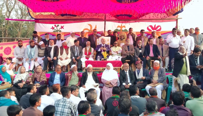মির্জাগঞ্জে ধানের শীষের সমর্থনে নির্বাচনী জনসভা অনুষ্ঠিত