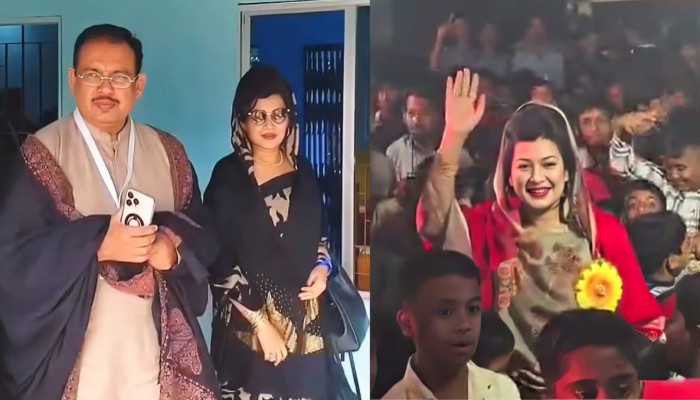 শরীয়তপুর দুই সাধারণ মানুষের কাছে পৌঁছে যাচ্ছেন কিরনপত্নী লাবণ্য