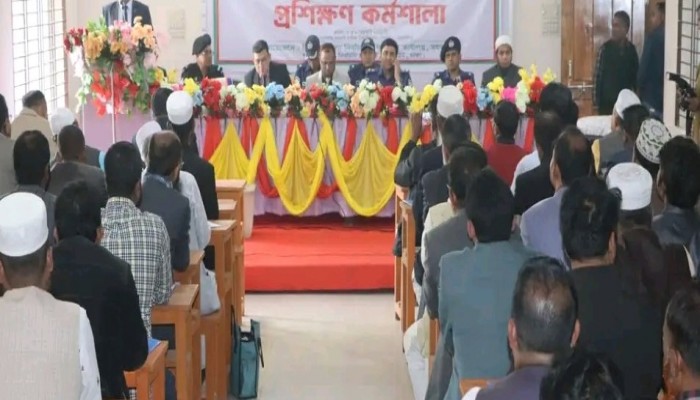 জেলা প্রশাসনের উদ্যোগে সংসদ নির্বাচন ও গণভোট উপলক্ষে, প্রশিক্ষণ কর্মশালা,পথসভা এবং মহড়া অনুষ্ঠিত