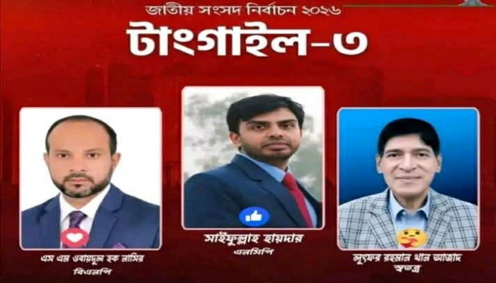 ​ঘাটাইলে শেষ মুহুর্তের প্রচারনায় উত্তাপ  ভোটের মাঠ