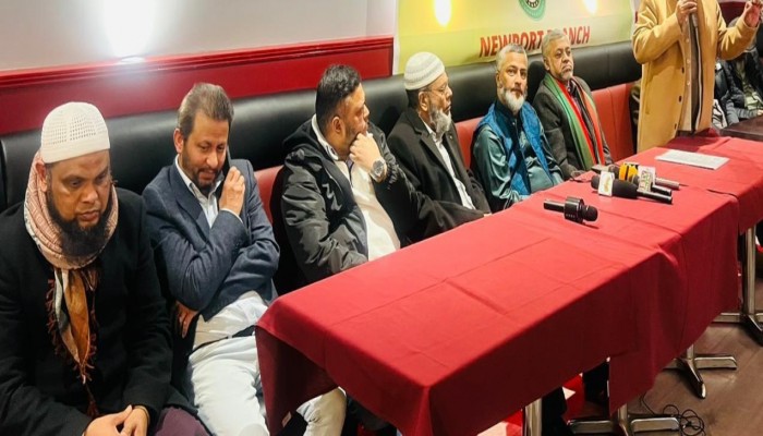 সিলেট টু ম্যানচেষ্টার  ফ্লাইট বন্ধের সিন্ধান্ত পুনর্বিবেচনার দাবিতে বৃটেনের নিউপোর্ট শহরে সভা অনুষ্ঠিত