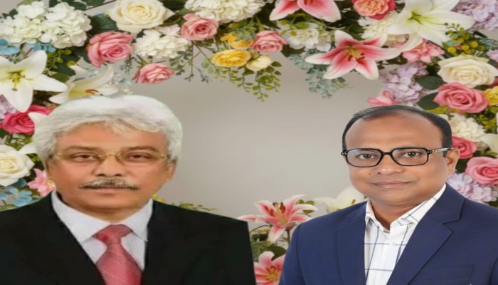 ​বরিশাল- ২ আসনের এমপি সরফুদ্দিন সান্টুকে বিএনপি নেতা রকির উষ্ণ অভিনন্দন
