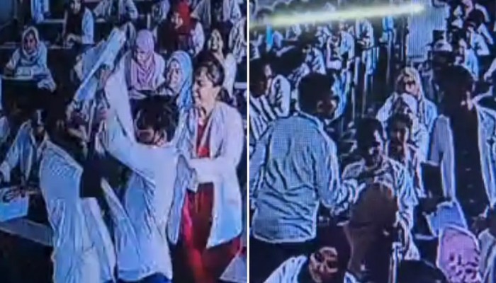নকল ঠেকাতে গিয়ে লাঞ্চিত ভারতীয় শিক্ষক