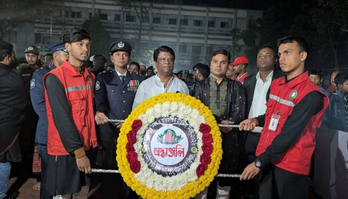 ত্রিশালে মহান শহিদ দিবস পালিত