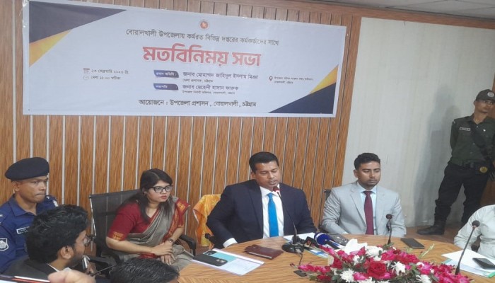 ​নতুন বাংলাদেশ আর কোন অপরাধ চলতে দেবো না : জেলা প্রশাসক