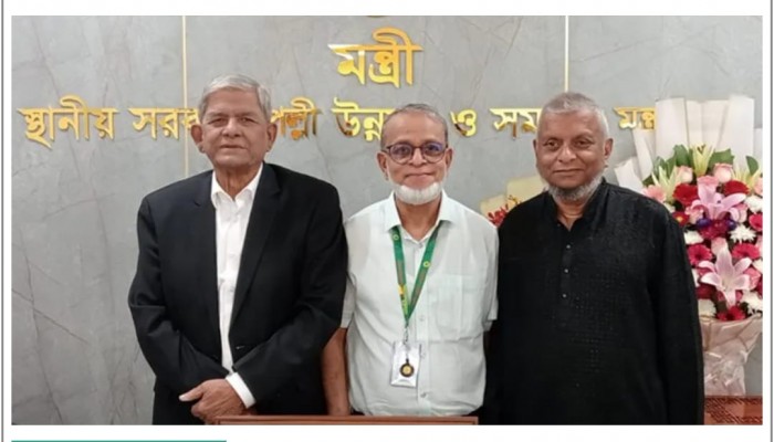 মন্ত্রণালয়ে সৌজন্য সাক্ষাৎ: কুলাউড়ার উন্নয়ন ত্বরান্বিত করতে জোরালো আলোচনা