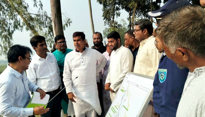 পঞ্চগড়ে নদীভাঙন রোধে ৩১ কিমি তীর সংরক্ষণ কাজ করবে সরকার: পানিসম্পদ প্রতিমন্ত্রী