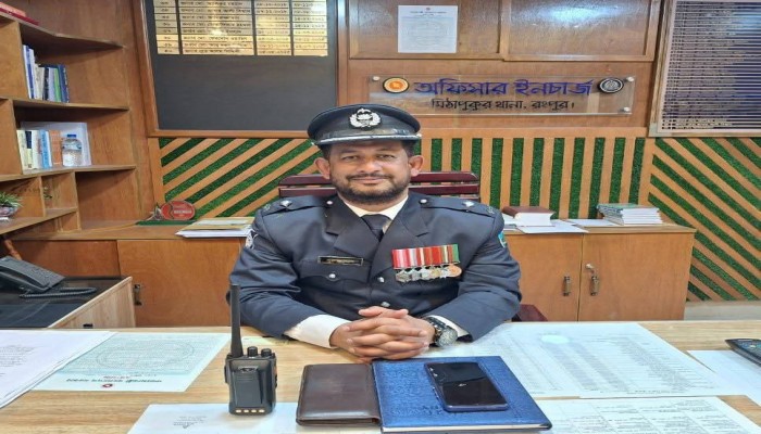 ​মিঠাপুকুর থানার ওসি নুরুজ্জামানের বিরুদ্ধে দূর্নীতির পাহাড়: জিরো টলারেন্সের আড়ালে ‘ঘুষ ও জুয়ার রাজত্ব’