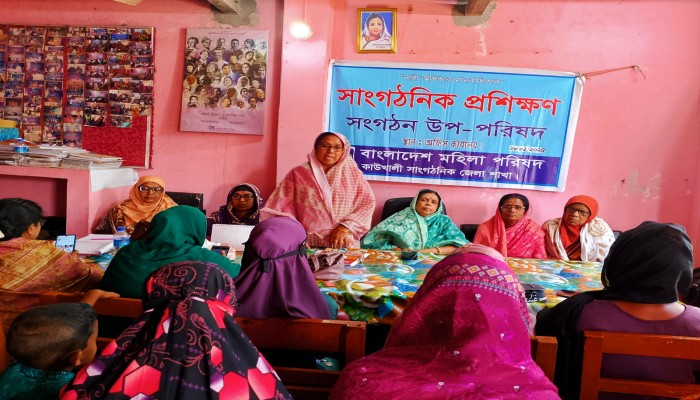 কাউখালীতে মহিলা পরিষদের সাংগঠনিক প্রশিক্ষণ অনুষ্ঠিত