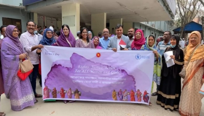 নারীদেরকে বাইরে রেখে দেশের উন্নয়ন সম্ভব নয় — এমপি শাহ্ মো. ওয়ারেছ আলী মামুন