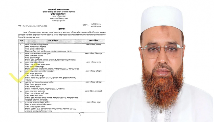 ​কুড়িগ্রাম জেলা পরিষদের প্রশাসক হলেন সোহেল হোসনাইন কায়কোবাদ