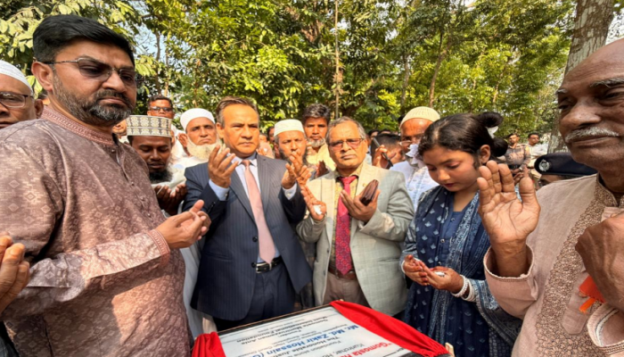 ​হালিমা জালাল হেলথ কেয়ারের ভিত্তি প্রস্তর স্থাপন করলেন, বিচারপতি জাকির হোসেন