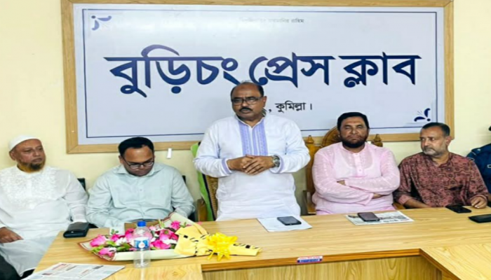 ​সাংবাদিকদের কলম হোক দেশ ও জাতির কল্যাণে- কুমিল্লা জেলা পরিষদের প্রশাসক মোস্তাক মিয়া