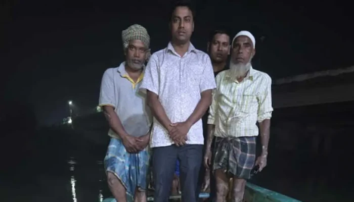 হালদা নদীতে অভিযান, অবৈধ জাল জব্দ