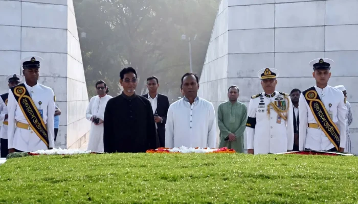 জিয়াউর রহমান ও খালেদা জিয়ার সমাধিতে ডেপুটি স্পিকার ও চিফ হুইপের শ্রদ্ধা