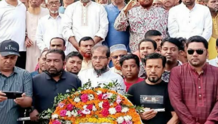 ​স্বাধীনতা দিবসে বুড়িচংয়ে বিএনপির র‍্যালি, পুষ্পস্তবক অর্পণ ও আলোচনা সভা