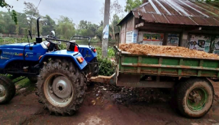 ​মাধবপুর অবৈধভাবে বালু উত্তোলনের দায়ে ১ লাখ টাকা জরিমানা