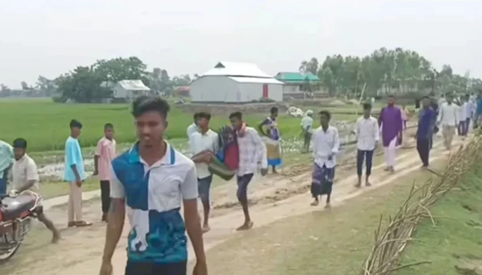 হাওরে বাঁধ কাটা নিয়ে দুই গ্রুপের সংঘর্ষে আহত ২০, ১৪৪ ধারা জারি