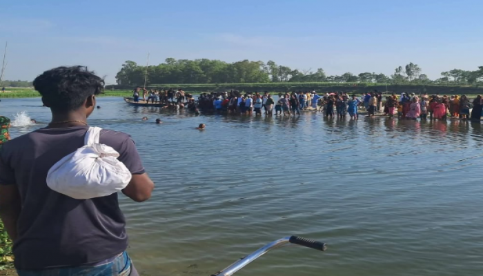​পঞ্চগড়ে করতোয়া নদী থেকে ৬ ঘণ্টা পর যুবকের লাশ উদ্ধার