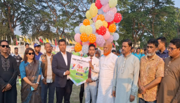 বোয়ালখালী প্রশাসনের আয়োজনে আন্ত: স্কুল ফুটবল টুর্ণামেন্টের উদ্বোধন