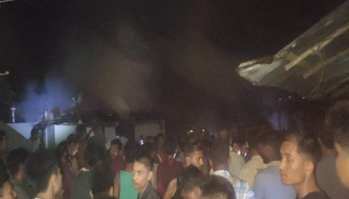 রোয়াংছড়িতে অগ্নিকাণ্ডে ৩টি বসতঘর পুড়ে ছাই