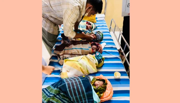 কাপাসিয়ায় একসঙ্গে ৫ সন্তানের জন্ম, সুস্থ আছে সবাই