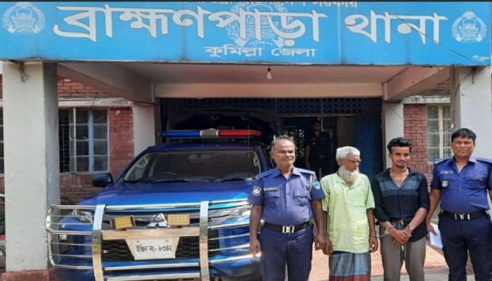 ব্রাহ্মণপাড়ায় গাঁজা গাছসহ গ্রেপ্তার ১, পরোয়ানাভুক্ত আরও ১