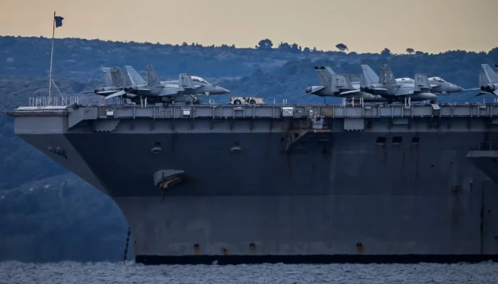 মধ্যপ্রাচ্যে আবারও পাঠানো হলো বিশ্বের বৃহত্তম রণতরি