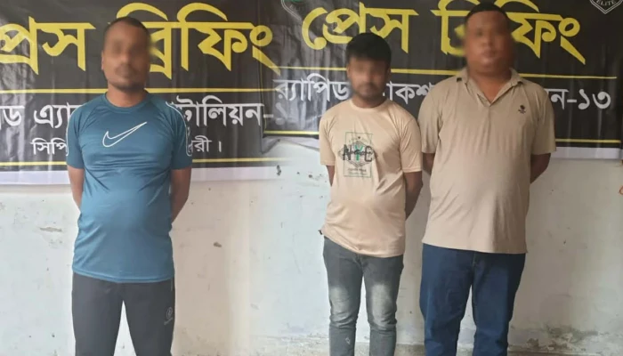 নীলফামারীতে গৃহবধূ হত্যা মামলায় ৩ আসামি গ্রেপ্তার