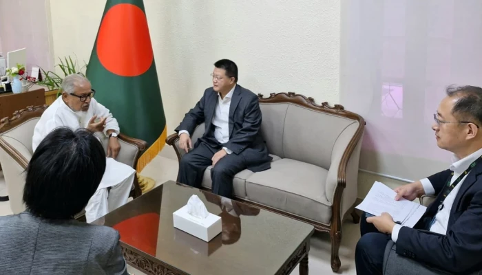 প্রধানমন্ত্রীর কৃষি উপদেষ্টার সঙ্গে চীনা রাষ্ট্রদূতের সাক্ষাৎ