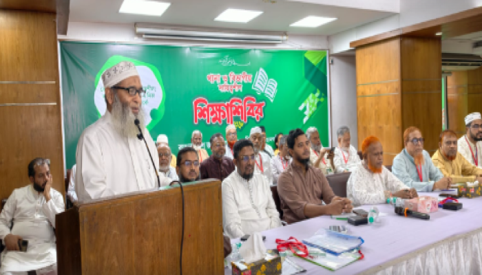 ​গণভোটের রায় বাস্তবায়ন হলে আর কেউ স্বৈরাচার হতে পারবে না- অধ্যাপক মুজিবুর রহমান