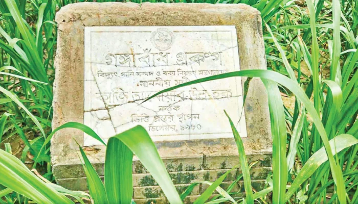 ভেড়ামারায় ভিত্তিপ্রস্তর স্থাপনের ৪৬ বছর পর পাংশায় হচ্ছে পদ্মা ব্যারাজ